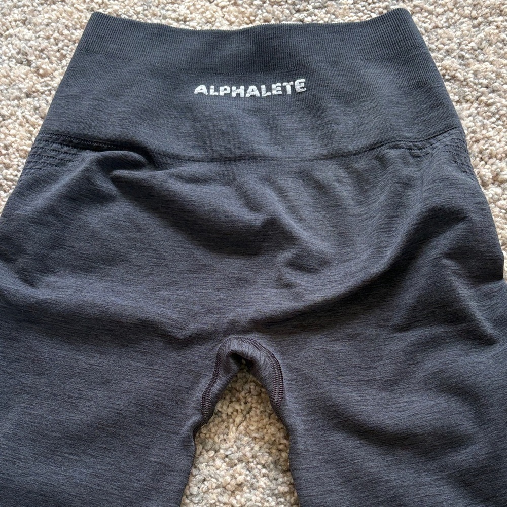 Alphalete High-Waisted Biker Shorts - Picture 2 of 4